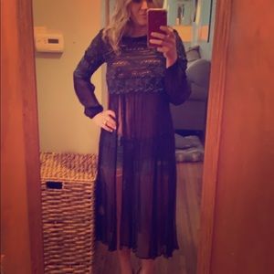 Free people sheer tunic